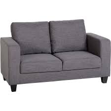 ··· simple nice design pure sponge two seater sofa made in foshan. Seconique Tempo Two Seater Sofa In A Box In Grey Fabric Furniture123