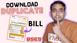 bses delhi bill