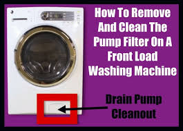 Note detergent and fabric softener may build up in the dispenser drawer. How To Clean Pump Filter On A Front Load Washer Drain Pump Cleanout