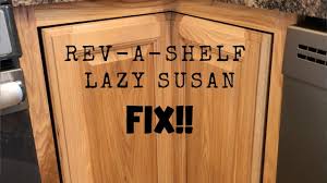 rev a shelf lazy susan adjustment