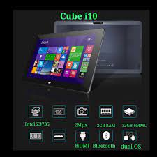 Máy tính bảng CUBE i10 màn hình cảm ứng 10 inch chạy dual Windows + Android  chip Intel 4 nhân 2GB RAM 32GB - used 90%