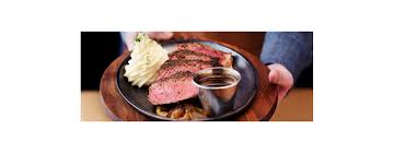 bison steak with trapper s mix l les