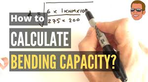 how to calculate bending capacity of
