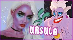 ursula sea witch halloween makeup