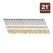 fastenstrong 21 2 3 8 in galvanized framing nails ring shank 2500 pack