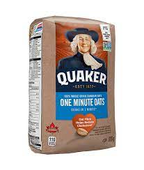 quaker one minute oats quaker