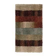 multicolor indoor stripe throw rug