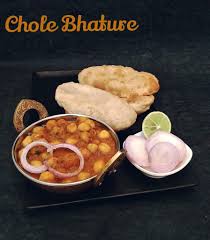 The combination of 'chickpea curry' and 'fried flatbreads' is known as 'chole bhature'. Chole Bhature Or Chana Masala Recipe Paarul Z Kitchen