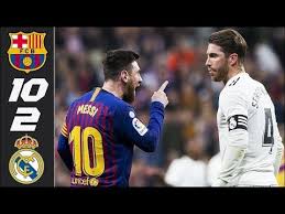 barcelona vs real madrid 10 2 all