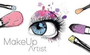 makeup artist logo vector art icons