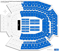 lincoln financial field seating charts