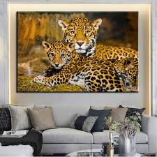 Animal Lovely Panther Jaguar Painting
