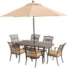 Jetzt outdoor dining set angebote durchstöbern & online kaufen. Umbrella Included Patio Dining Sets Patio Dining Furniture The Home Depot
