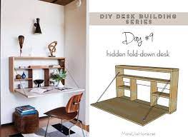 Diy Desk Series 9 Fold Down Wall