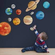 Solar System Wall Stickers Space