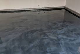 It is roller or notched. Metal Effects Epoxy Decorative Flooring