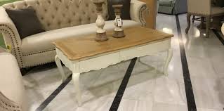 Rectangular Coffee Table In White