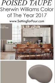 sherwin williams poised taupe color of
