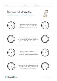 Uhren zifferblatt zum ausdrucken kostenlos / kurzanleitung: Uhrzeit Lernen Materialguru