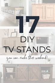 17 Diy Tv Stand Plans You Can Make This