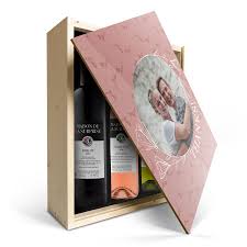 belvy personalised french wine gift