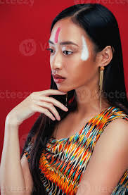 beauty young asian with make up