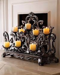 Fireplace Candle Holders 12 Lovely
