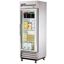Glass Door Refrigerator Locker Storage