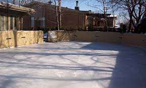 refrigerated backyard ice rinks