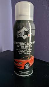 scotchgard auto interior fabric