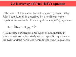 ii nar wave equations 2 1