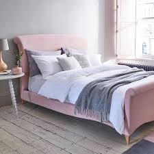 Arles King Bed Linara Dusky Pink As