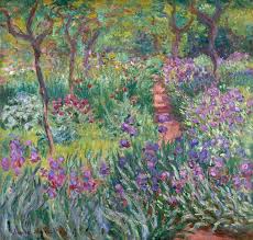 Garden In Giverny By Claude Monet Artvee