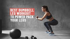 dumbbell leg workout increase strenght