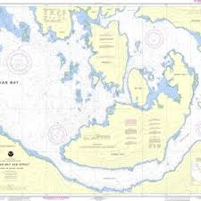 Noaa Chart 17379 Shakan Bay And Strait Alaska