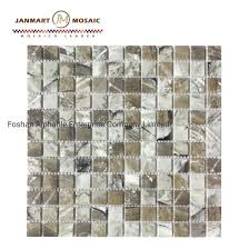 square crystal glass mosaic wall tiles
