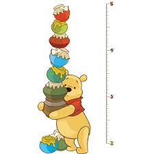 Pooh Growth Chart Fun And Adorable Way To Chart Your
