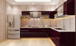 The spaces in between can be given over to counter tops and storage space. Stainless Steel Straight Kitchen Designing Services Id 10671595448