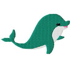Dolphin Machine Embroidery Design Craftsy Com Free Pes