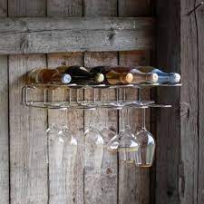 Glass Hanger And Wine Rack Vyna Glass