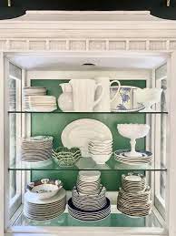 styling a china cabinet two ways