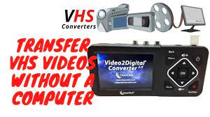 transfer vhs videos without a computer