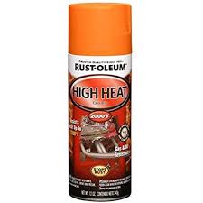 Rust Oleum 10 Oz Orange High Heat