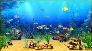 exotic aquarium 3d screensaver for