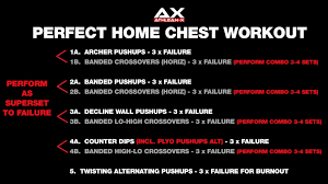 home chest workout best home chest