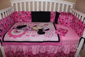 minnie mouse mini crib bedding set off