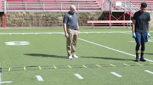 beginner football agility ladder drills