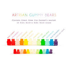 Artisan Gummy Bears Baby Bears Sugarfina Coolest Candy