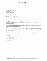 director resignation letter