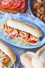 shrimp po boy sandwich recipe call